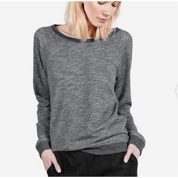 Everlane Heathered Terry Sweatshirt - Picture 1 of 5